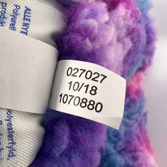 Build A Bear SPARKLE Llama Cotton Candy Rainbow Plush Stuffed Toy - Picture 8 of 9